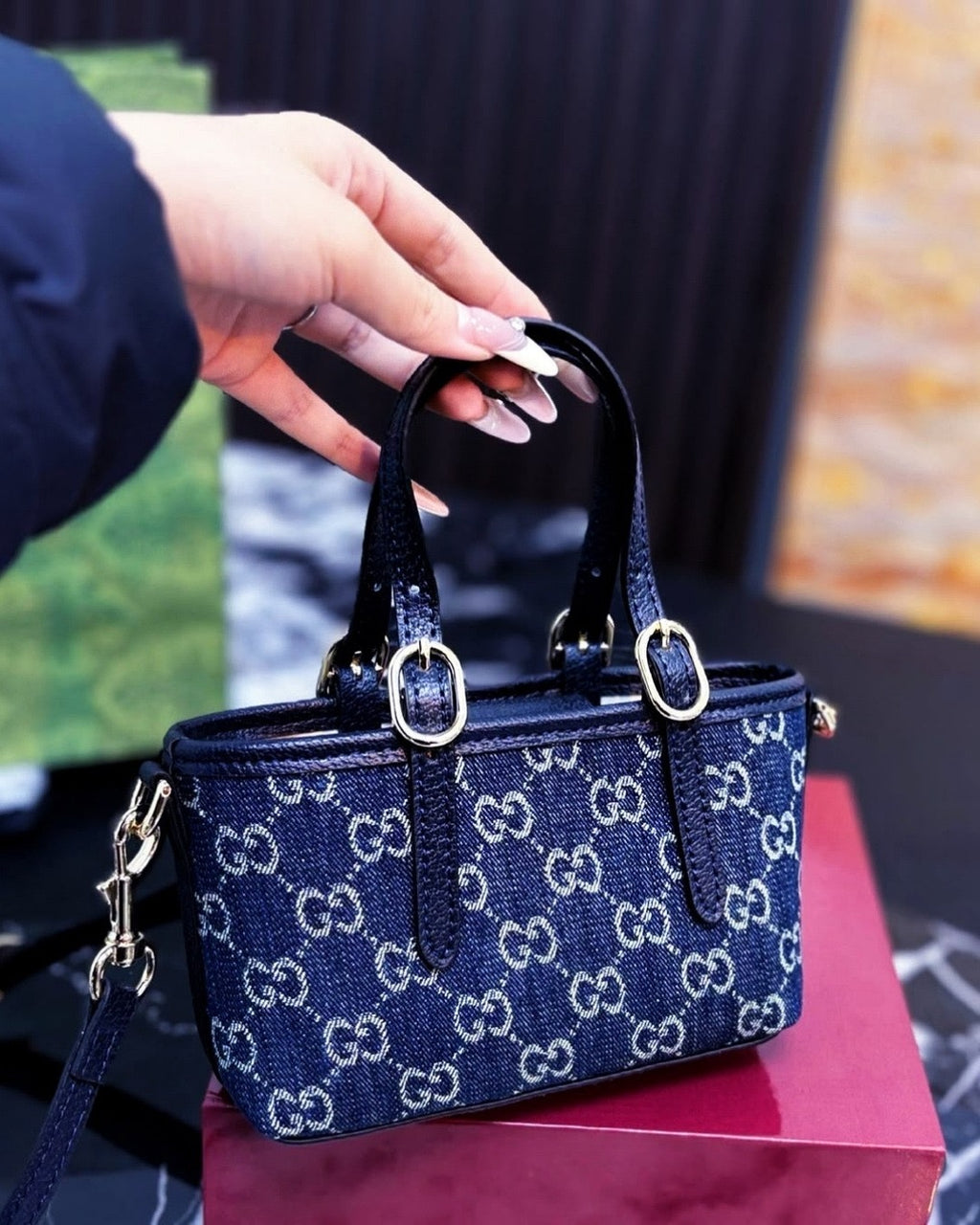 GUCCI Mini Tote 18cm