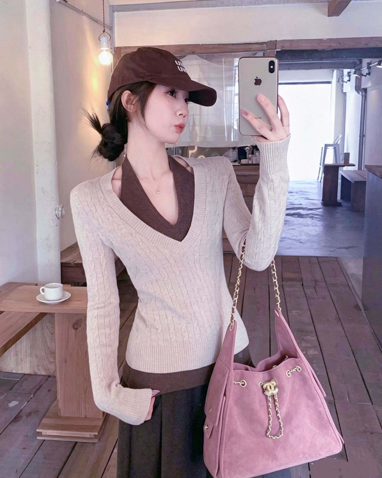 Chanel Drawstring Bucket Bag — Quilted Suede | 28 cm | 7 Colors Without Box