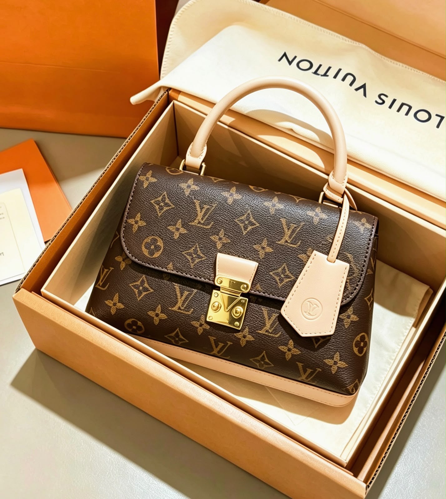 LV Flap Bag 24 cm