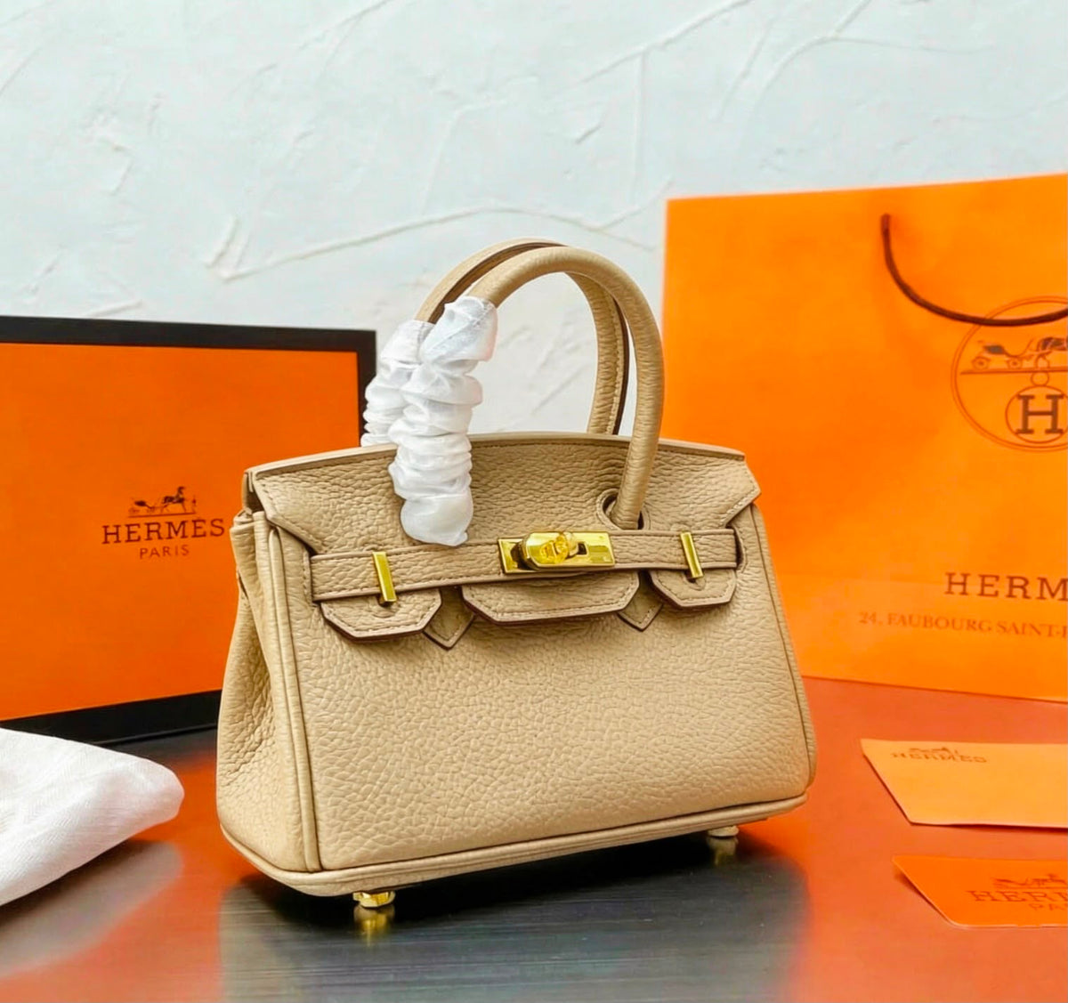 HERMES Birkin Small Handbag 20cm