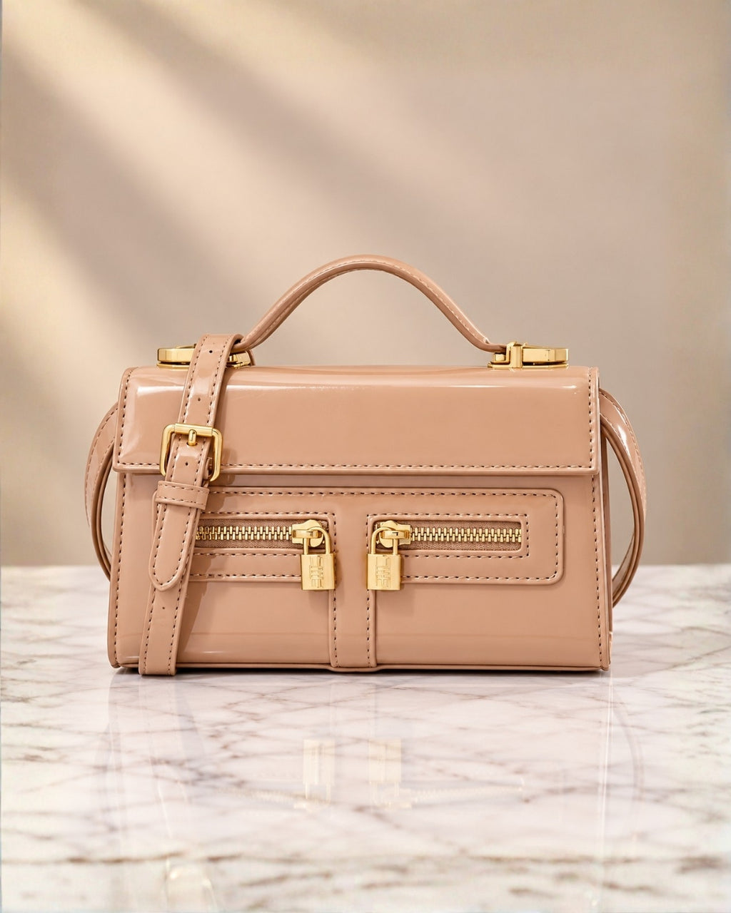 Hermès Kelly Patent Mini Bag 21cm