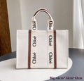 CHLOÉ Canvas Tote Bag 3 Sizes