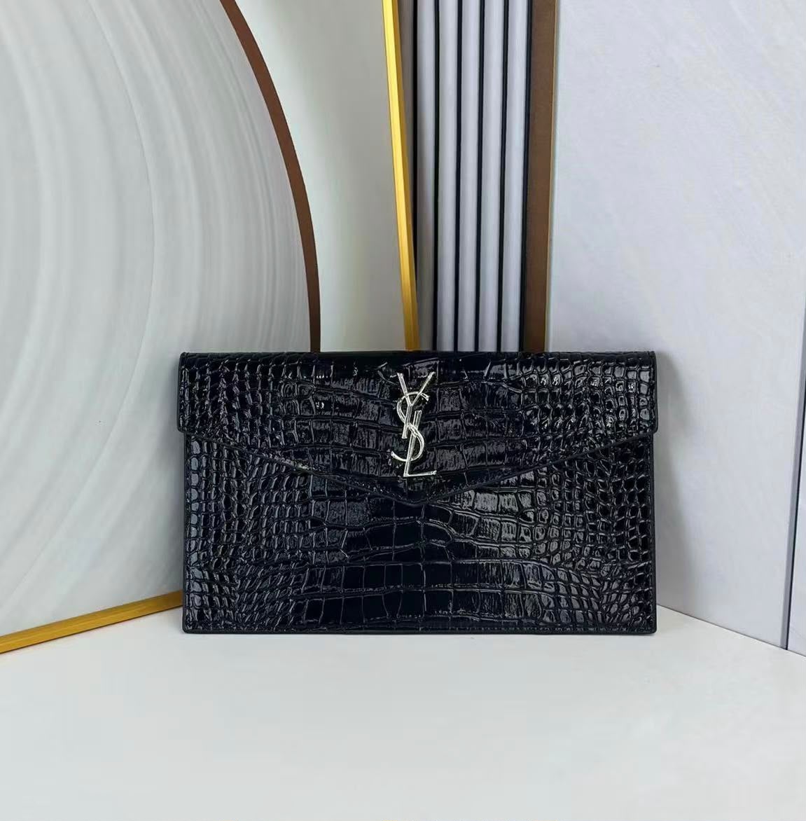 YSL Envelope Clutch Pouch 28 cm A+