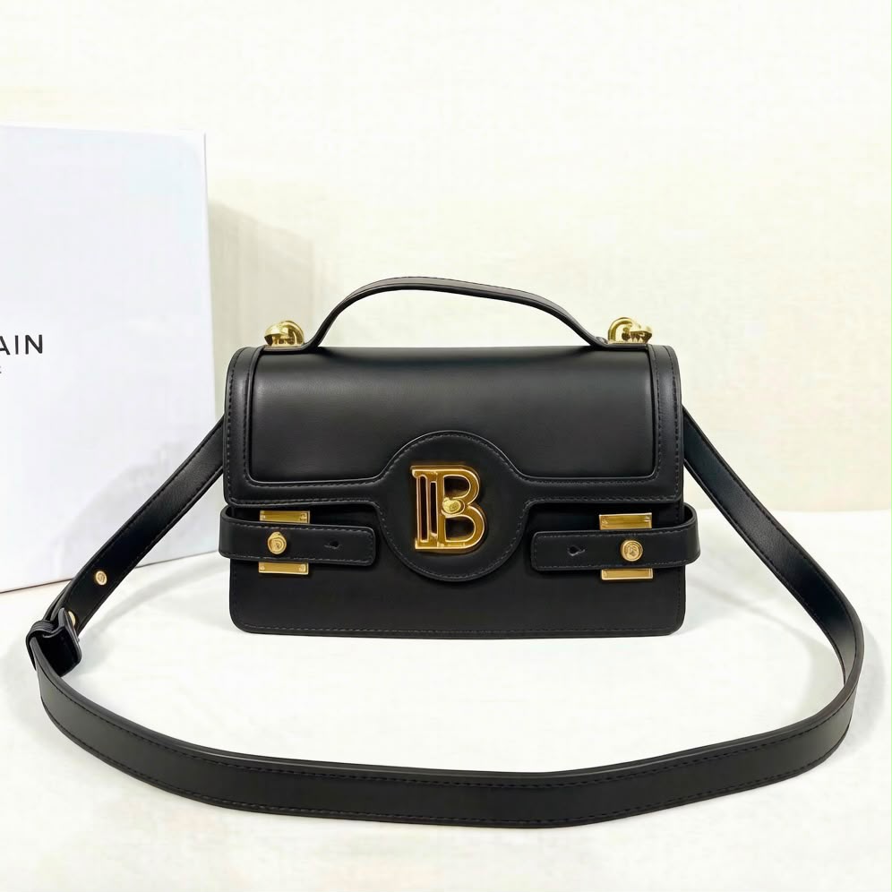 BALMAIN B-Bag Shoulder Bag — 21.5 cm | Multiple Styles With Box