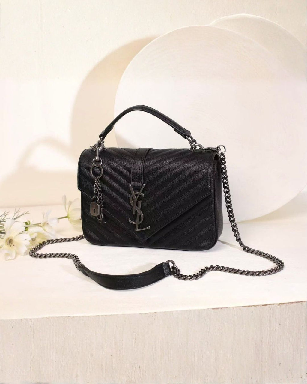 YSL Flap Shoulder Bag 24 cm