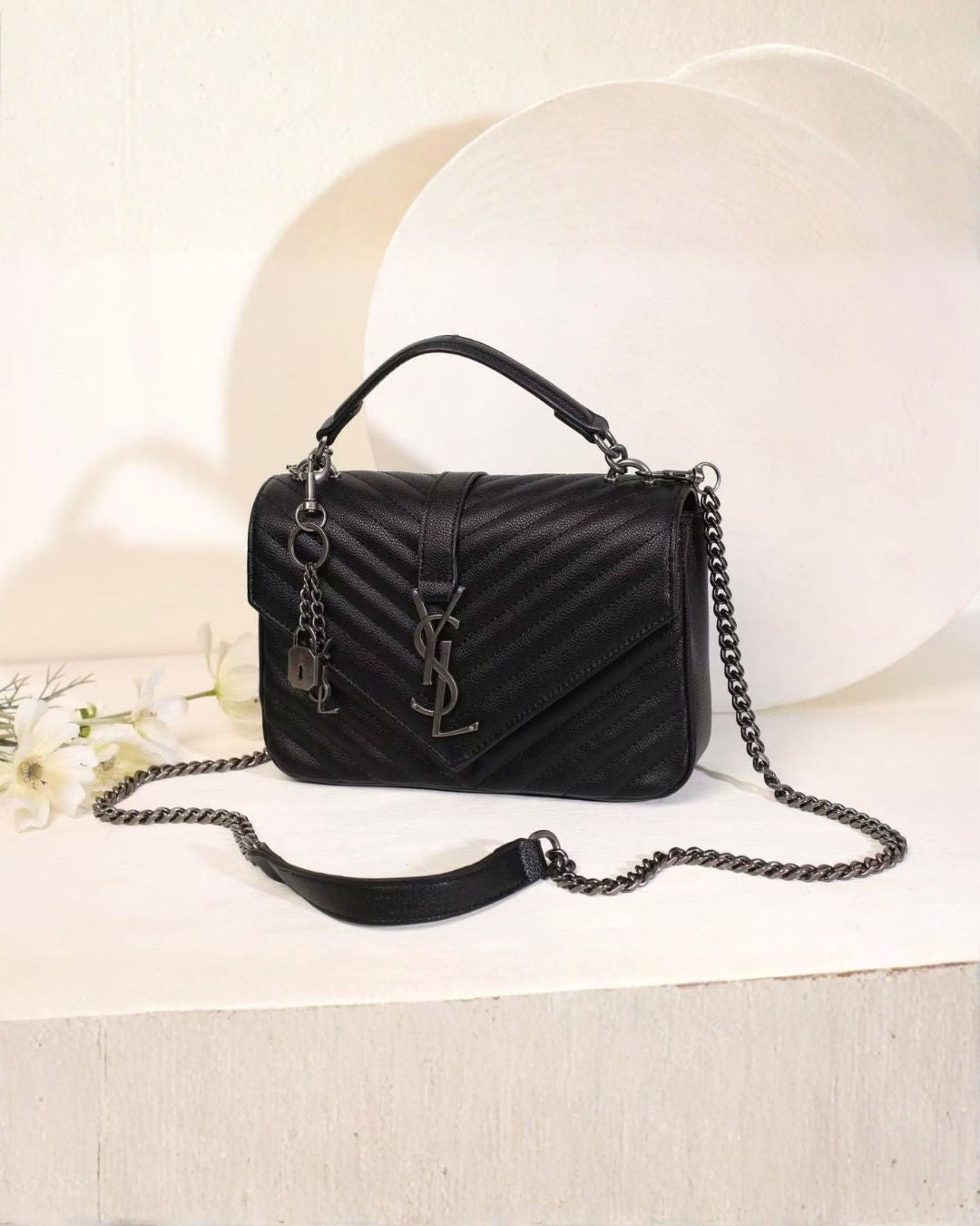 YSL Flap Shoulder Bag 24 cm