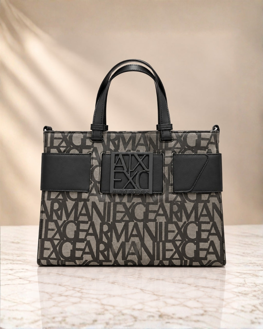 Armani Exchange Structured Tote Bag 32cm A+