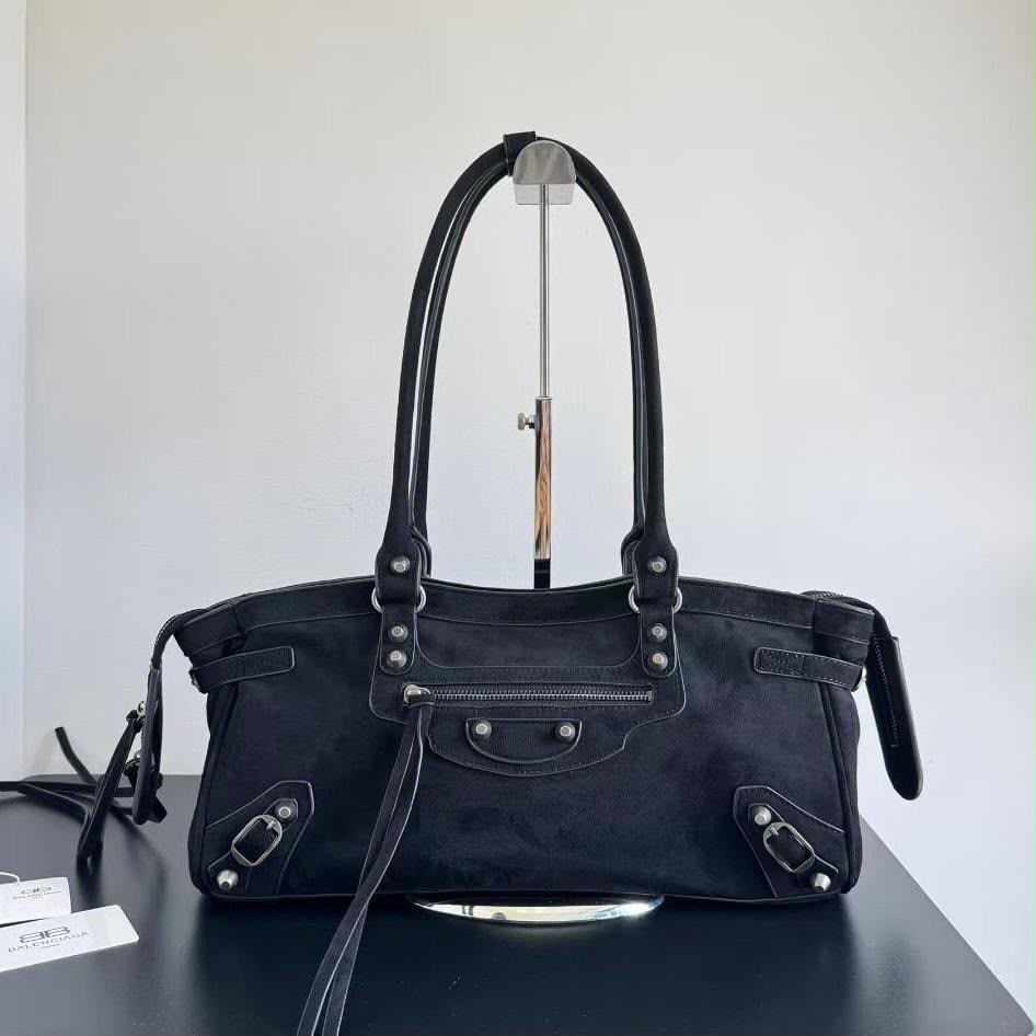 BALENCIAGA Studded Tote Bag 38 cm A+