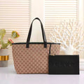 GUCCI GG Monogram Canvas Tote 47cm