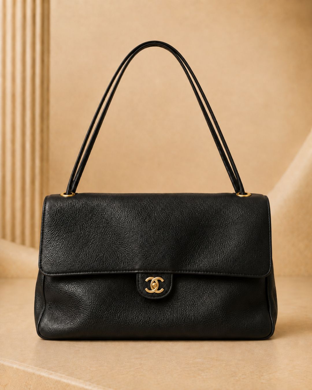 CHANEL Maxi Flap Jumbo Bag 38cm A+