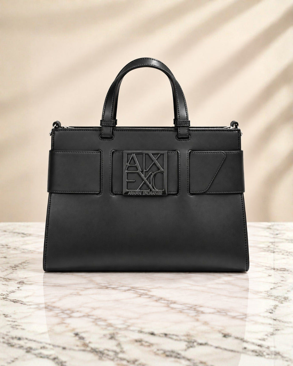 Armani Exchange Structured Tote Bag 32cm A+