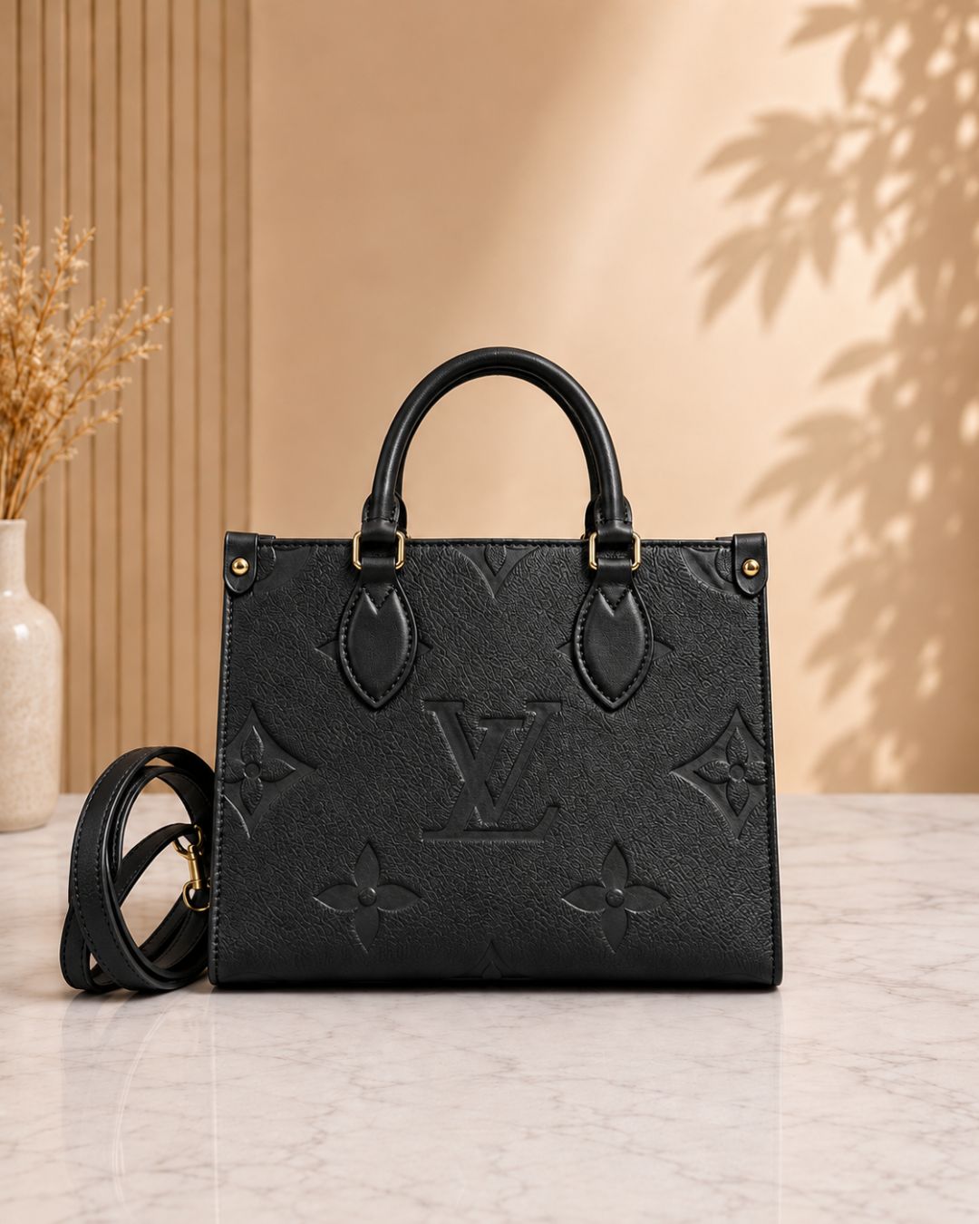 LV OnTheGo Embossed 27cm Tote