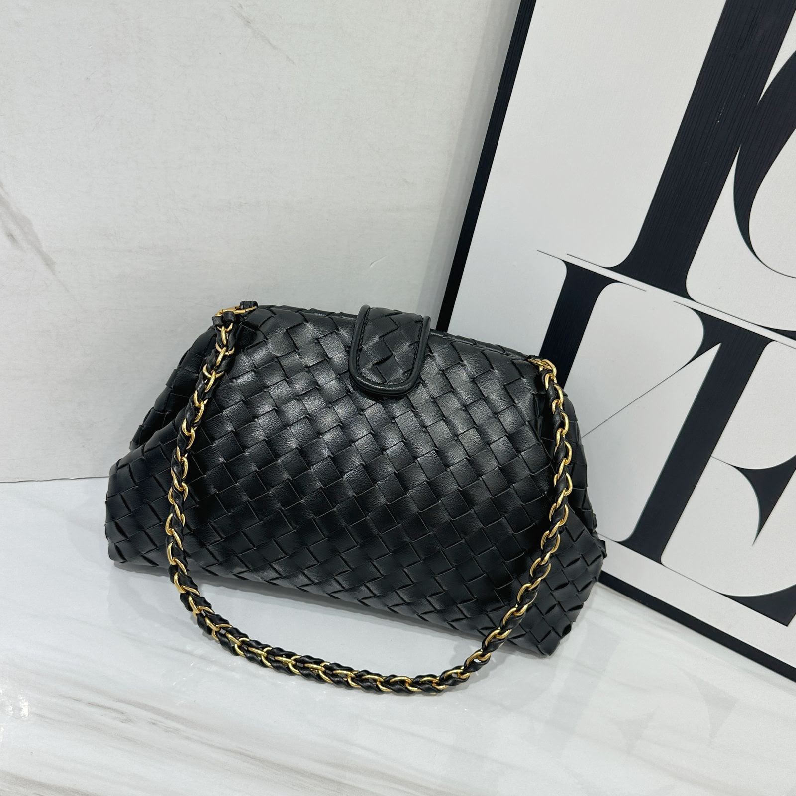 BOTTEGA VENETA Intrecciato Chain Bag — 30 cm | 7 Colors A+