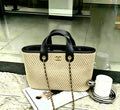 CHANEL Straw-Effect Tote 40 cm
