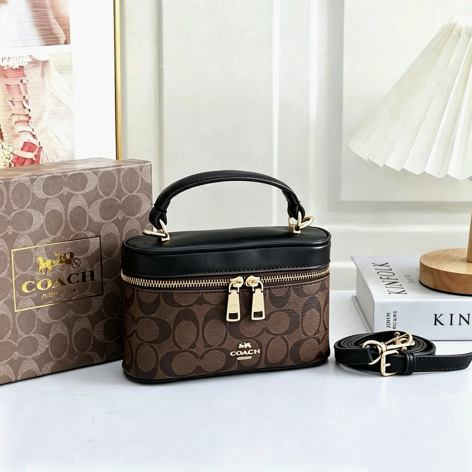 COACH Vanity Crossbody Bag 19cm