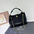 CHANEL Two-Tone Hobo Bag 35 cm