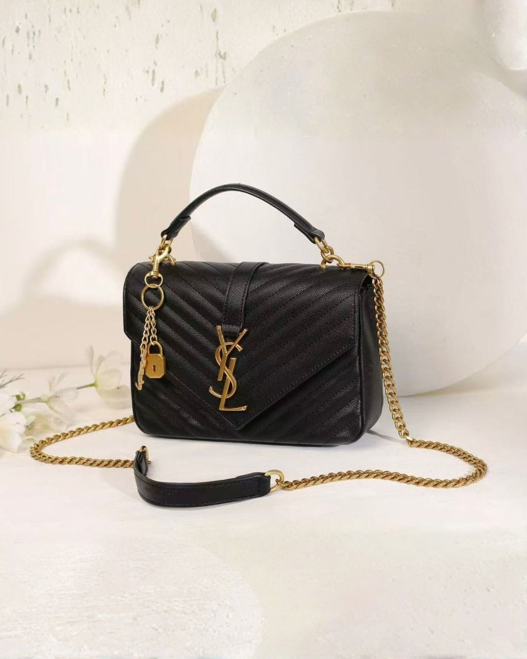 YSL Flap Shoulder Bag 24 cm