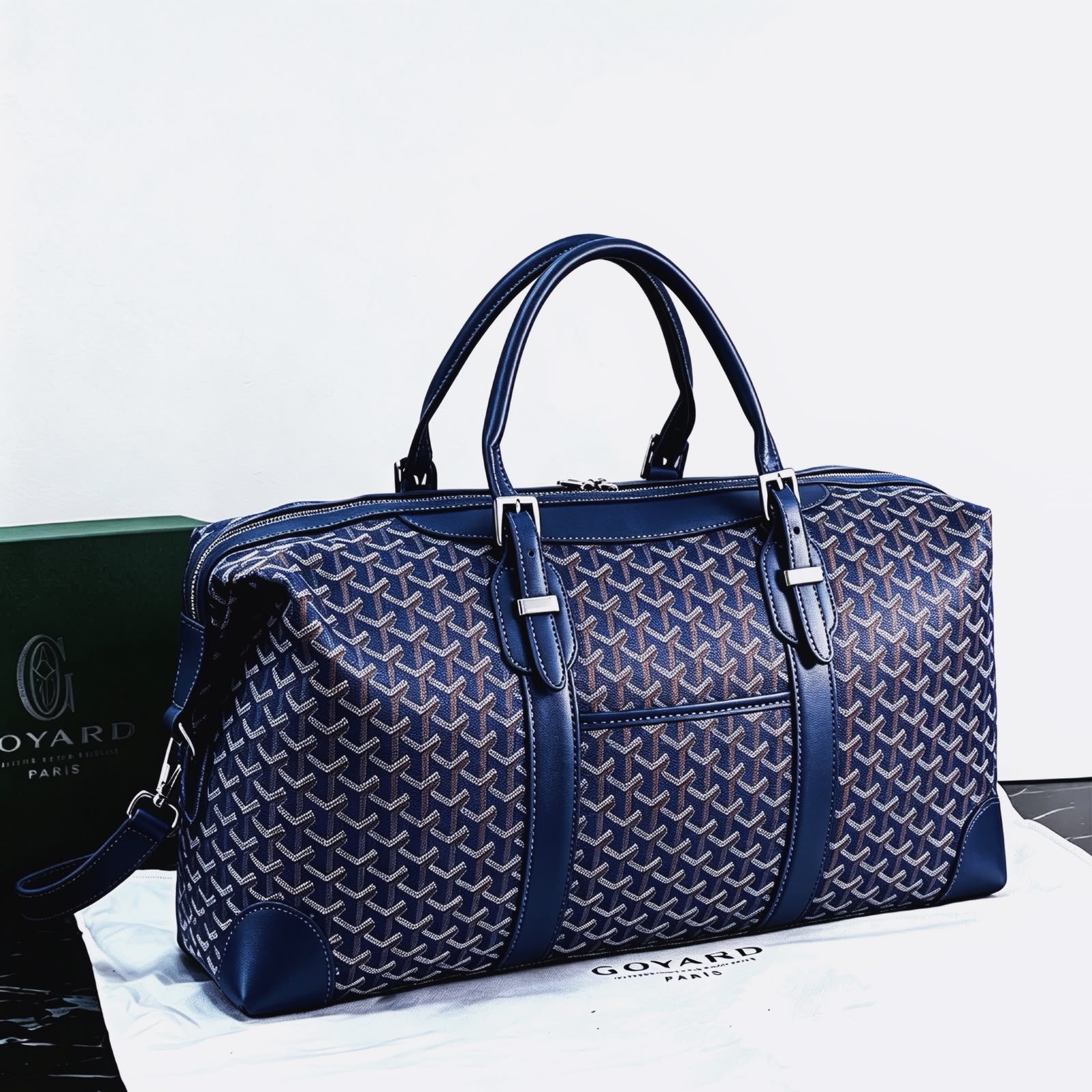 GOYARD Chevron Travelling Bag 50cm A+
