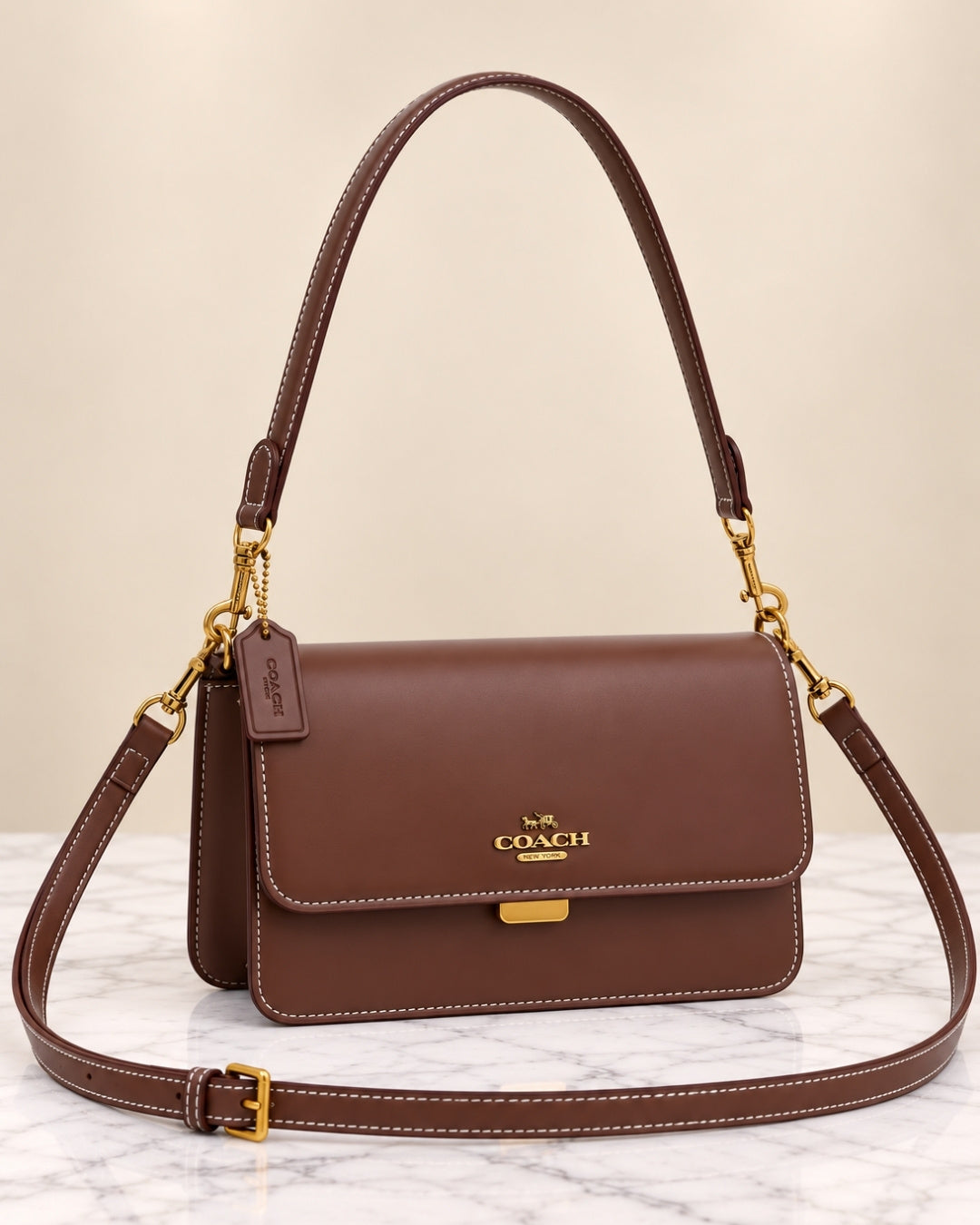 Coach Signature Shoulder Bag 26cm