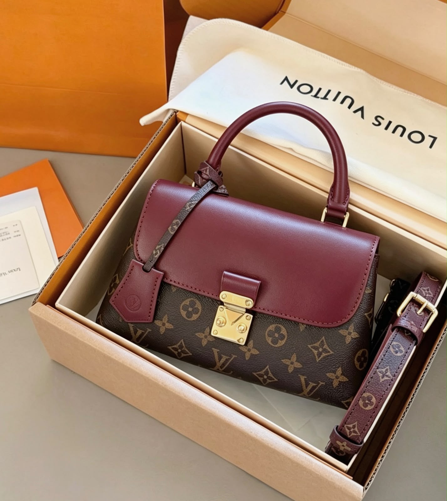 LV Flap Bag 24 cm