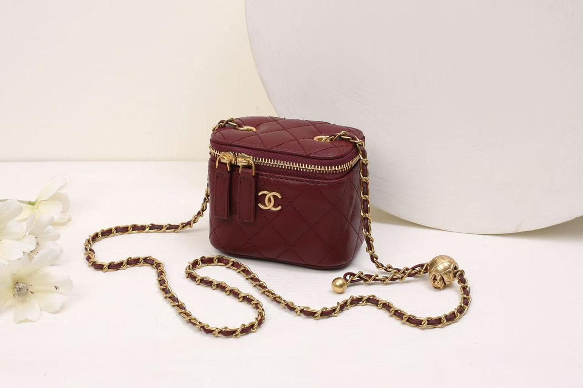 CHANEL Mini Vanity Crossbody Bag 12cm