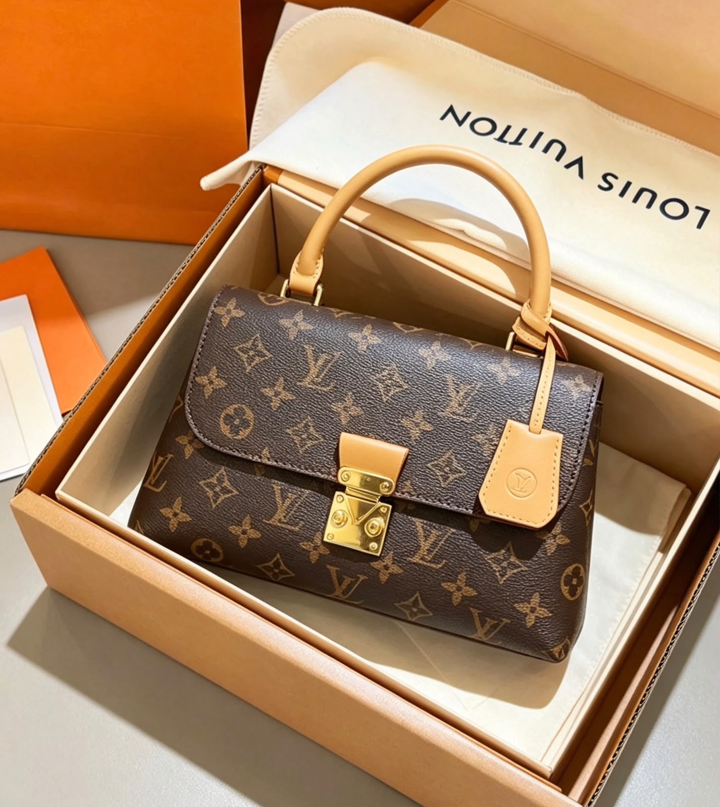 LV Flap Bag 24 cm