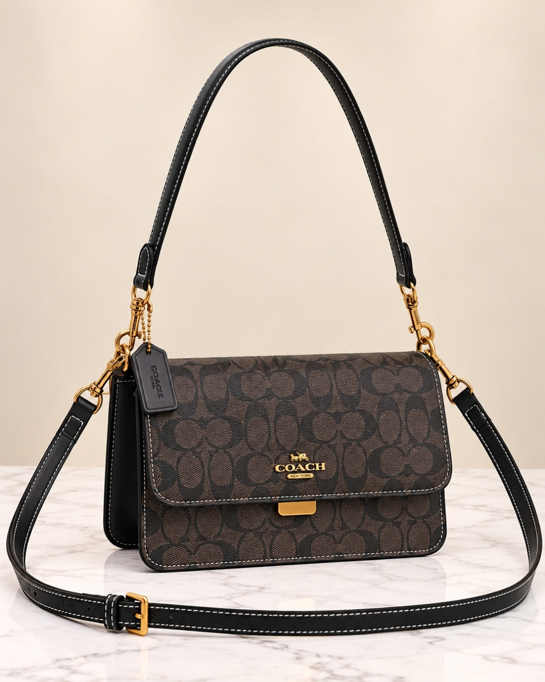 Coach Signature Shoulder Bag 26cm