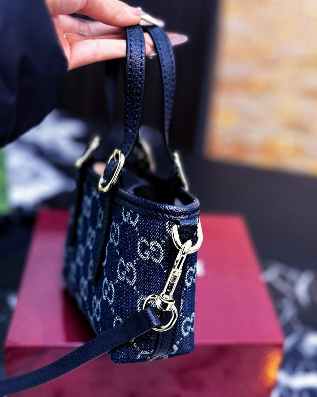 GUCCI Mini Tote 18cm