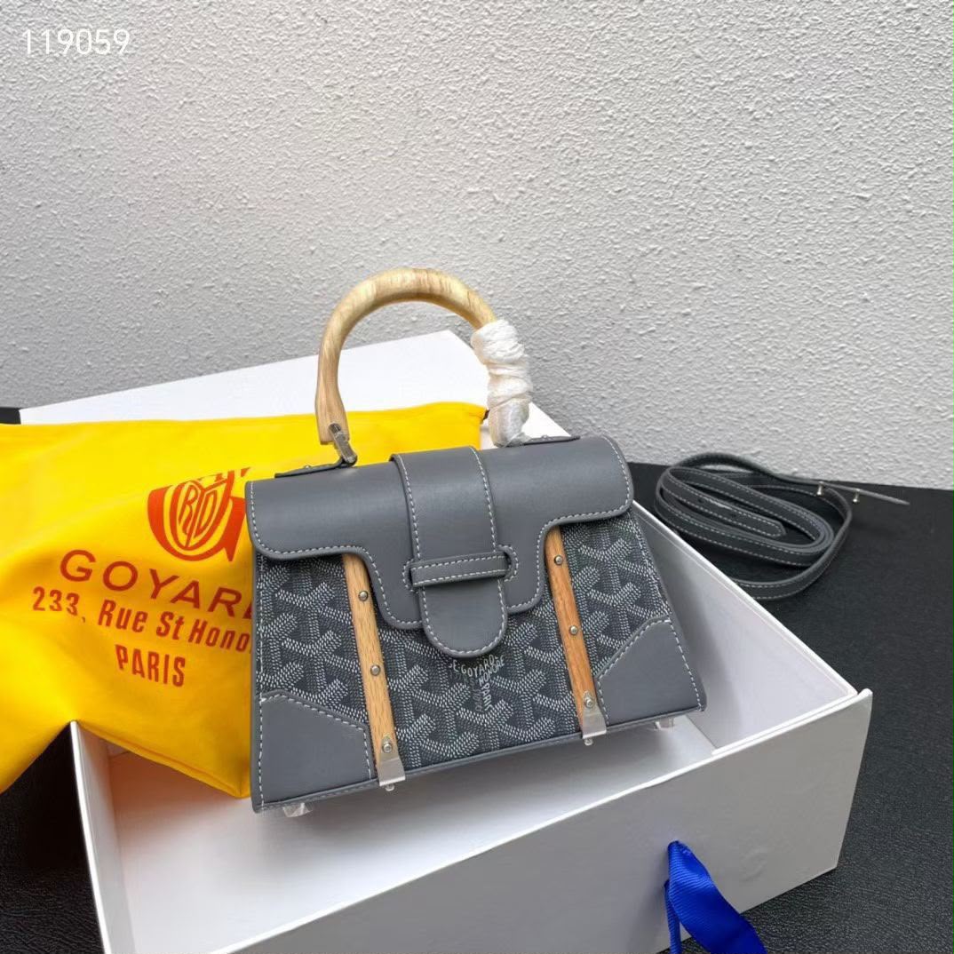 GOYARD Top Handle Bag 21 cm