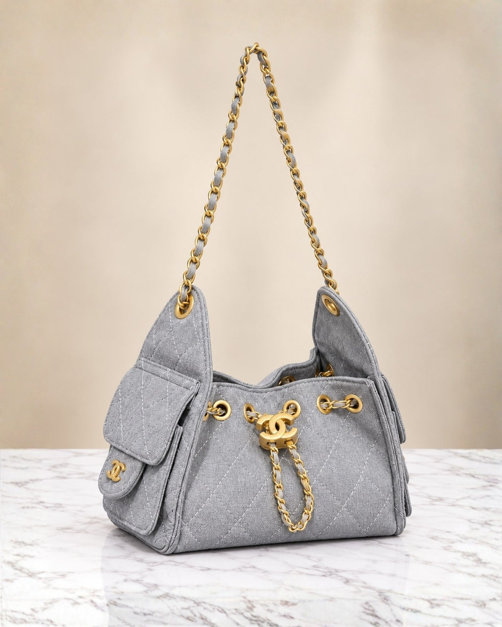 CHANEL 25 Mini Suede Bag