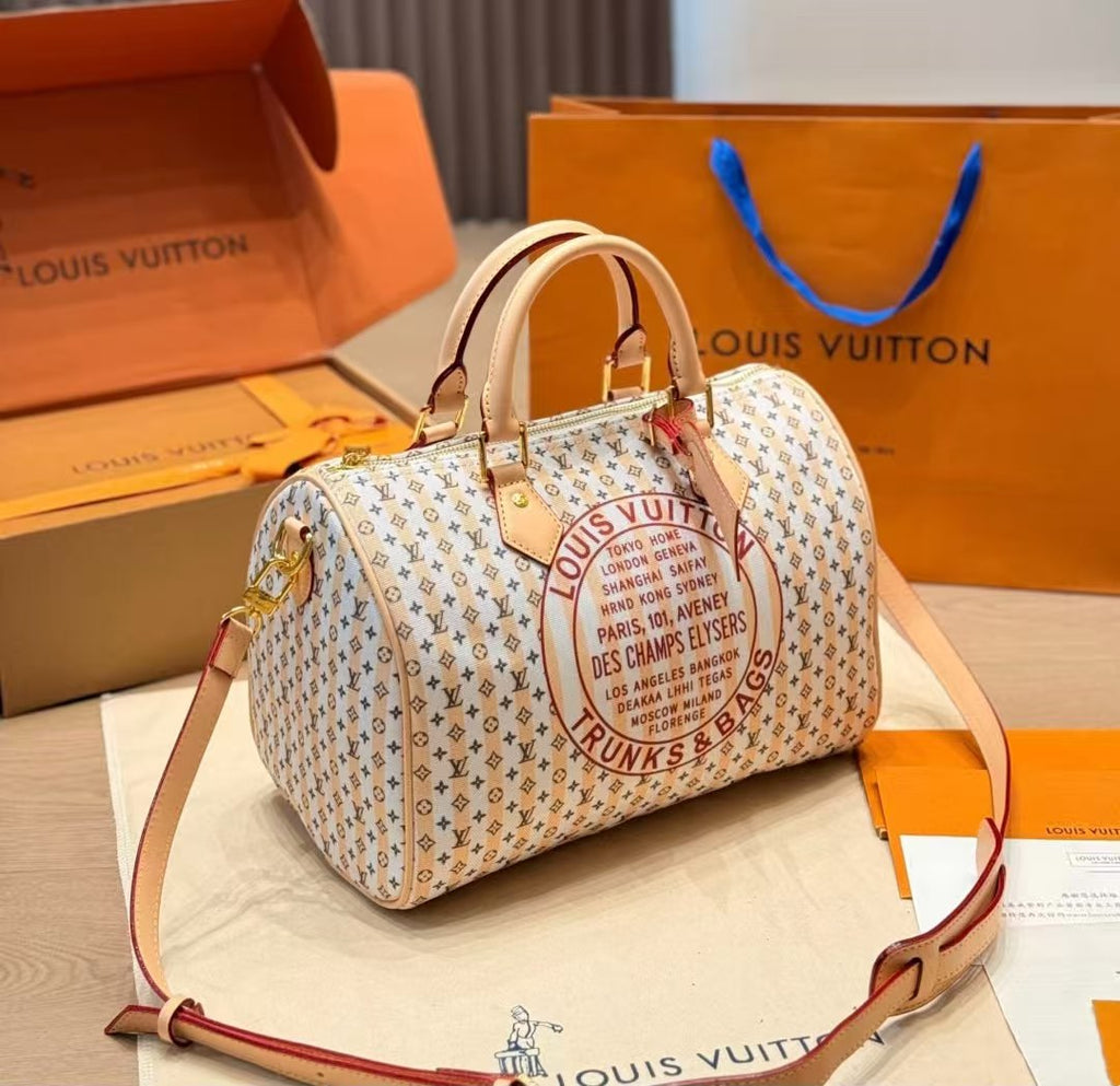 حقيبة LV سبيدي 30 سم بألوان ماستر 4
