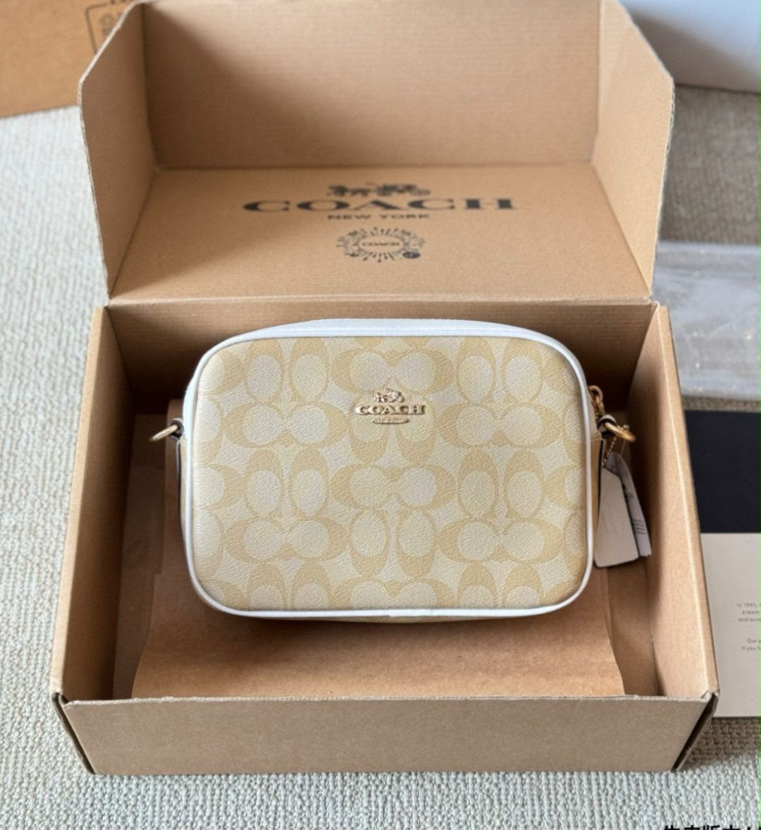 COACH Signature Crossbody Wristlet — 20 cm | 6 Colors with Box