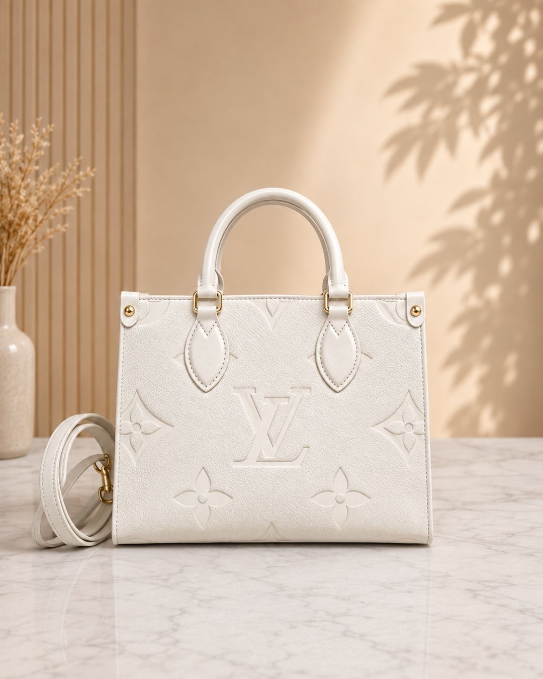 LV OnTheGo Embossed 27cm Tote