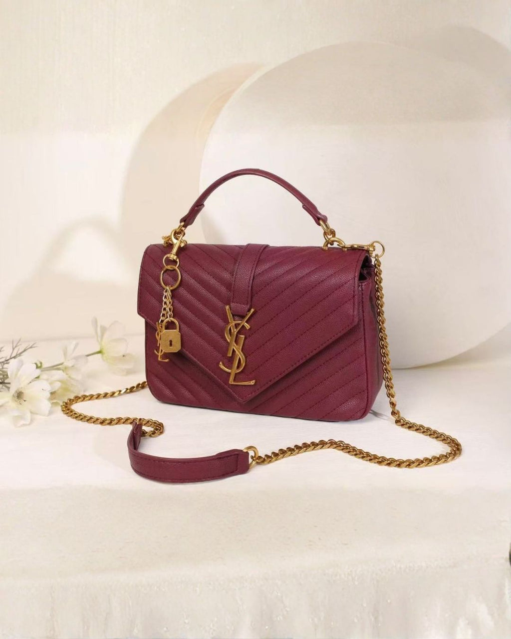 YSL Flap Shoulder Bag 24 cm