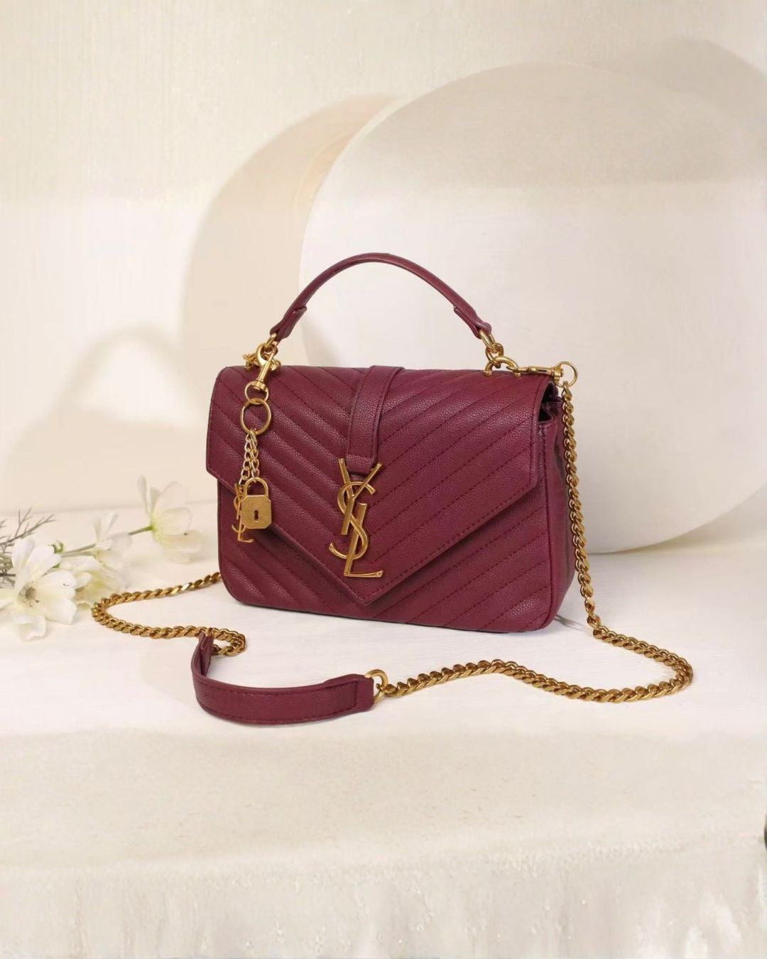 YSL Flap Shoulder Bag 24 cm