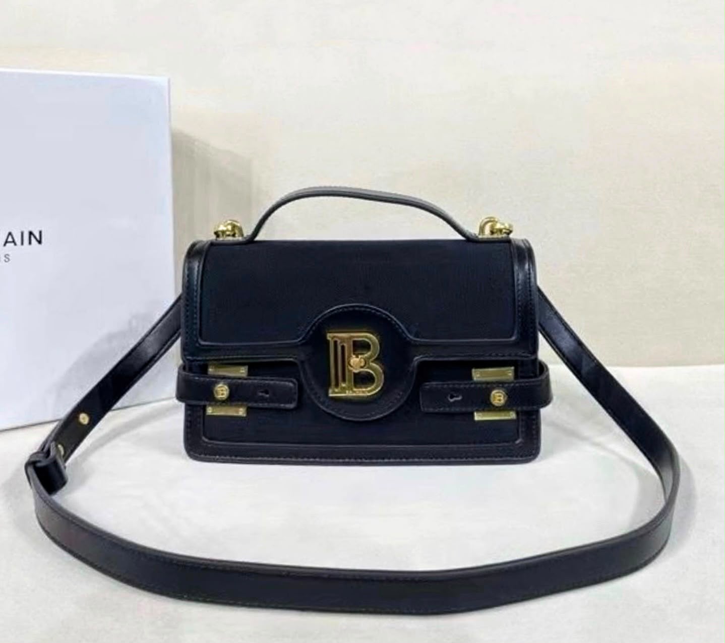 BALMAIN B-Bag Shoulder Bag — 21.5 cm | Multiple Styles With Box
