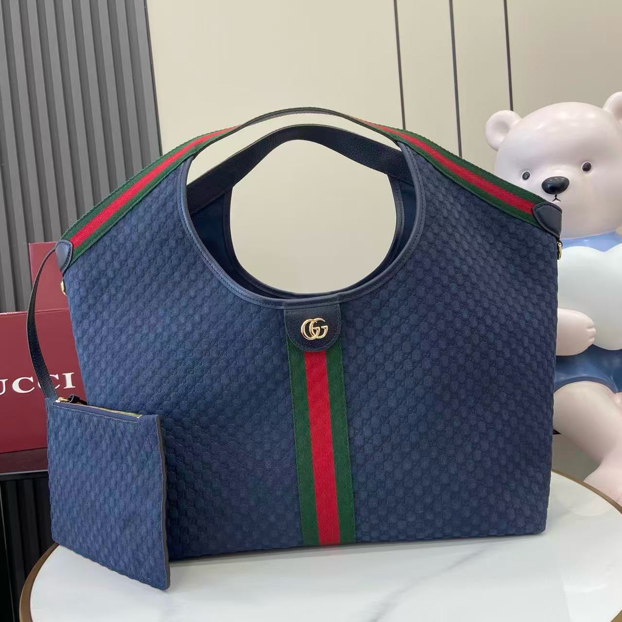 GUCCI Hobo Shoulder Bag — 50 cm | 4 Colors | Includes Pouch without Box A+