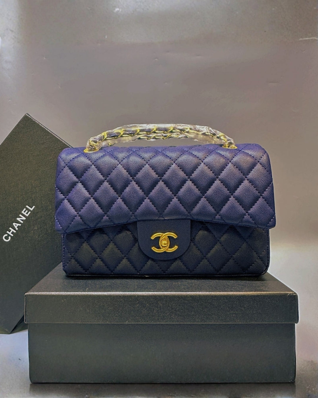 CHANEL Quilted Flap Shoulder Bag 26 cm
