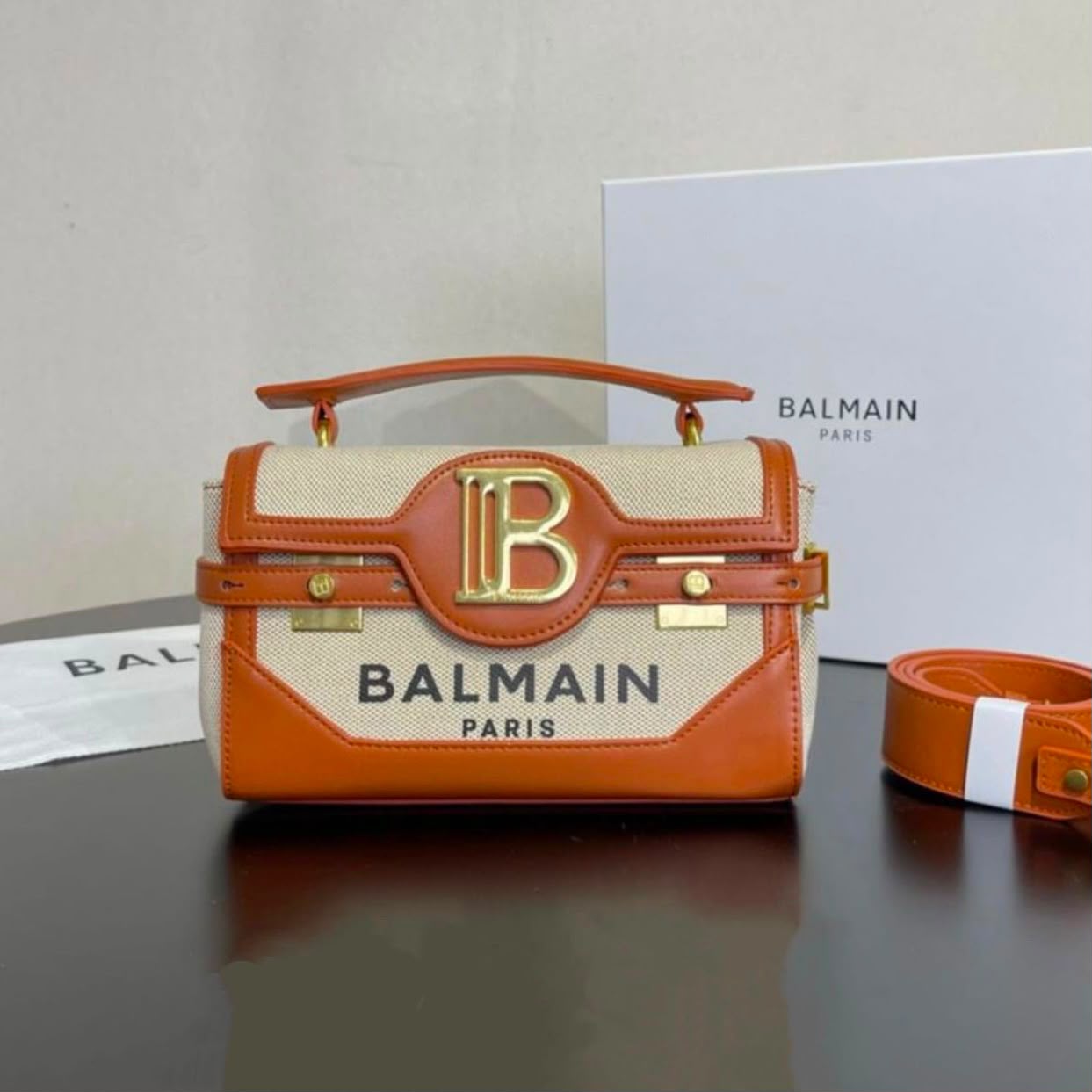 BALMAIN B-Bag Shoulder Bag — 21.5 cm | Multiple Styles With Box