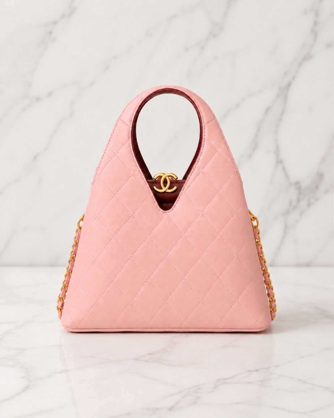 CHANEL Triangle V-handle Bag 23cm Master