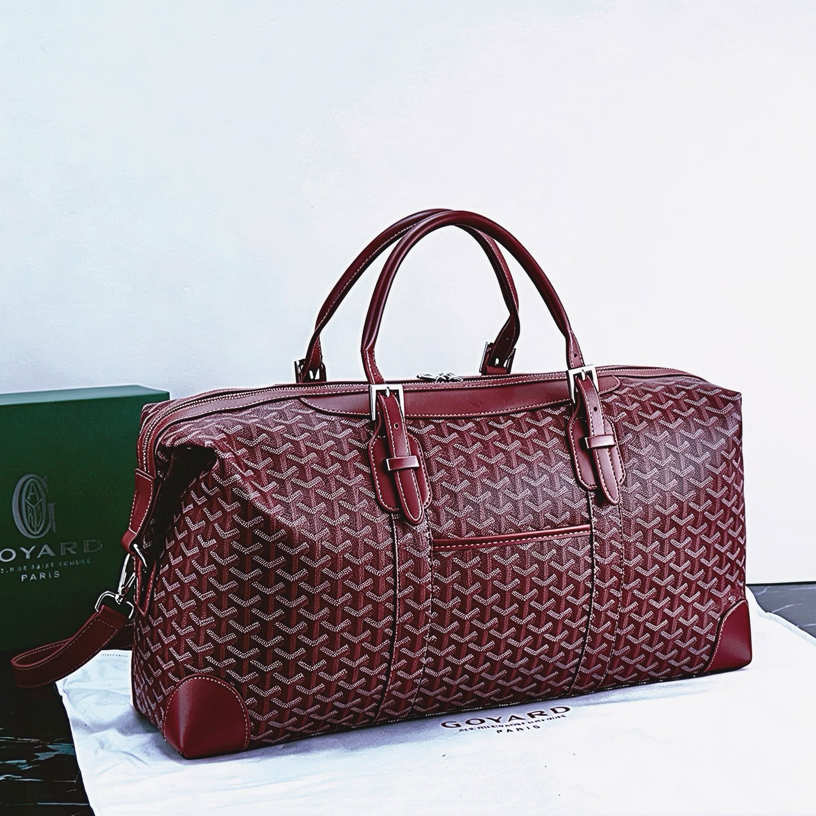 GOYARD Chevron Travelling Bag 50cm A+