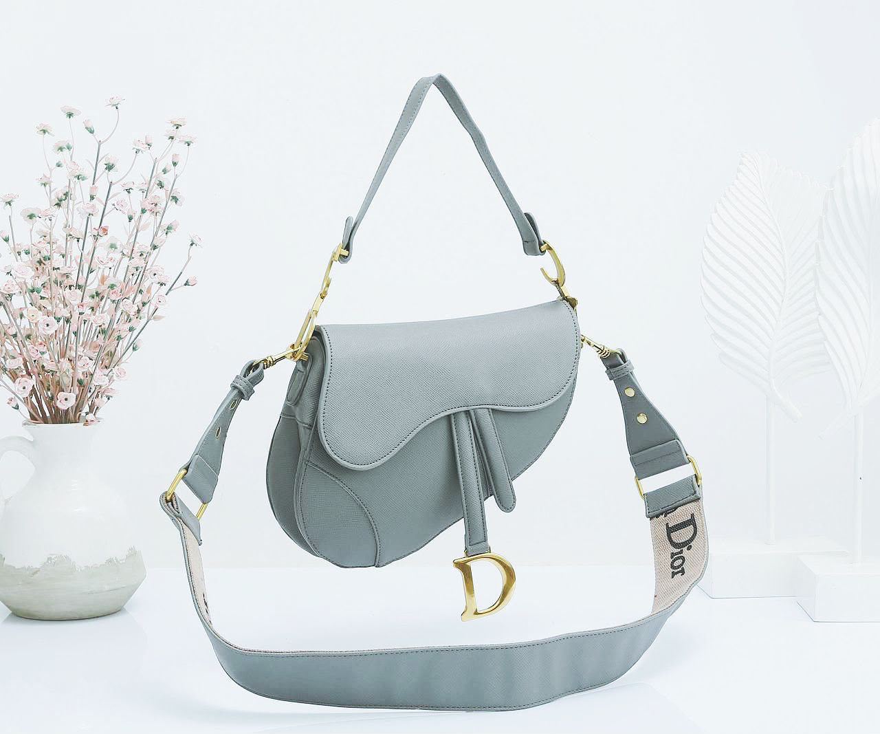 DIOR Saddle Bag — 24 cm | With Box