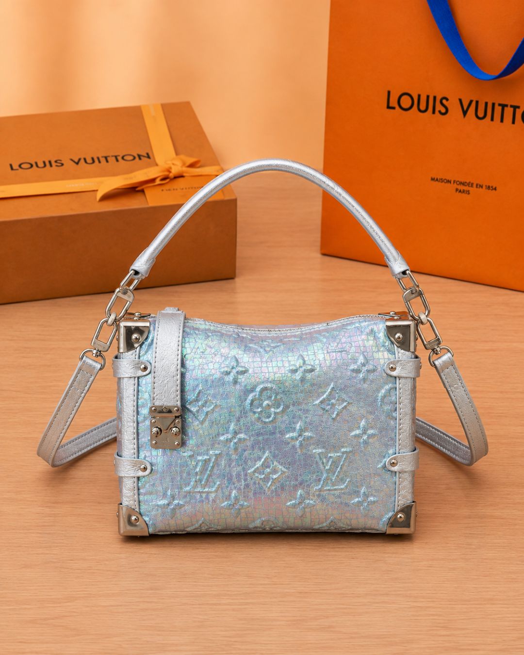 LV Trunk Shoulder Bag 23cm Master