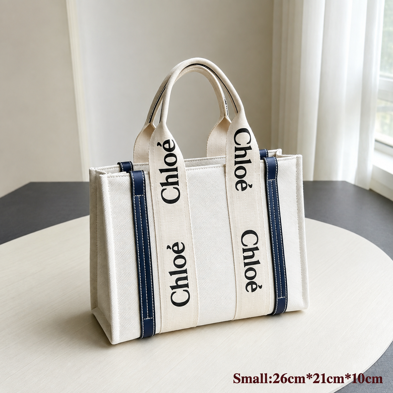 CHLOÉ Canvas Tote Bag 3 Sizes