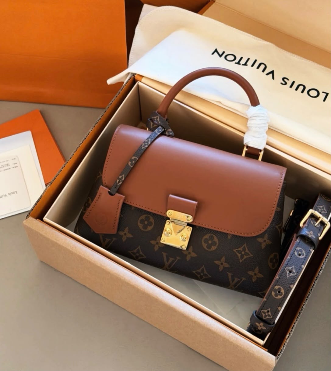 LV Flap Bag 24 cm