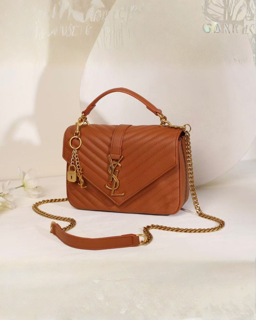 YSL Flap Shoulder Bag 24 cm