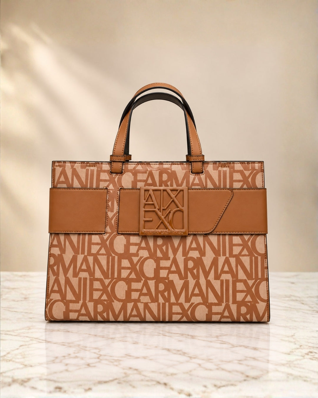 Armani Exchange Structured Tote Bag 32cm A+