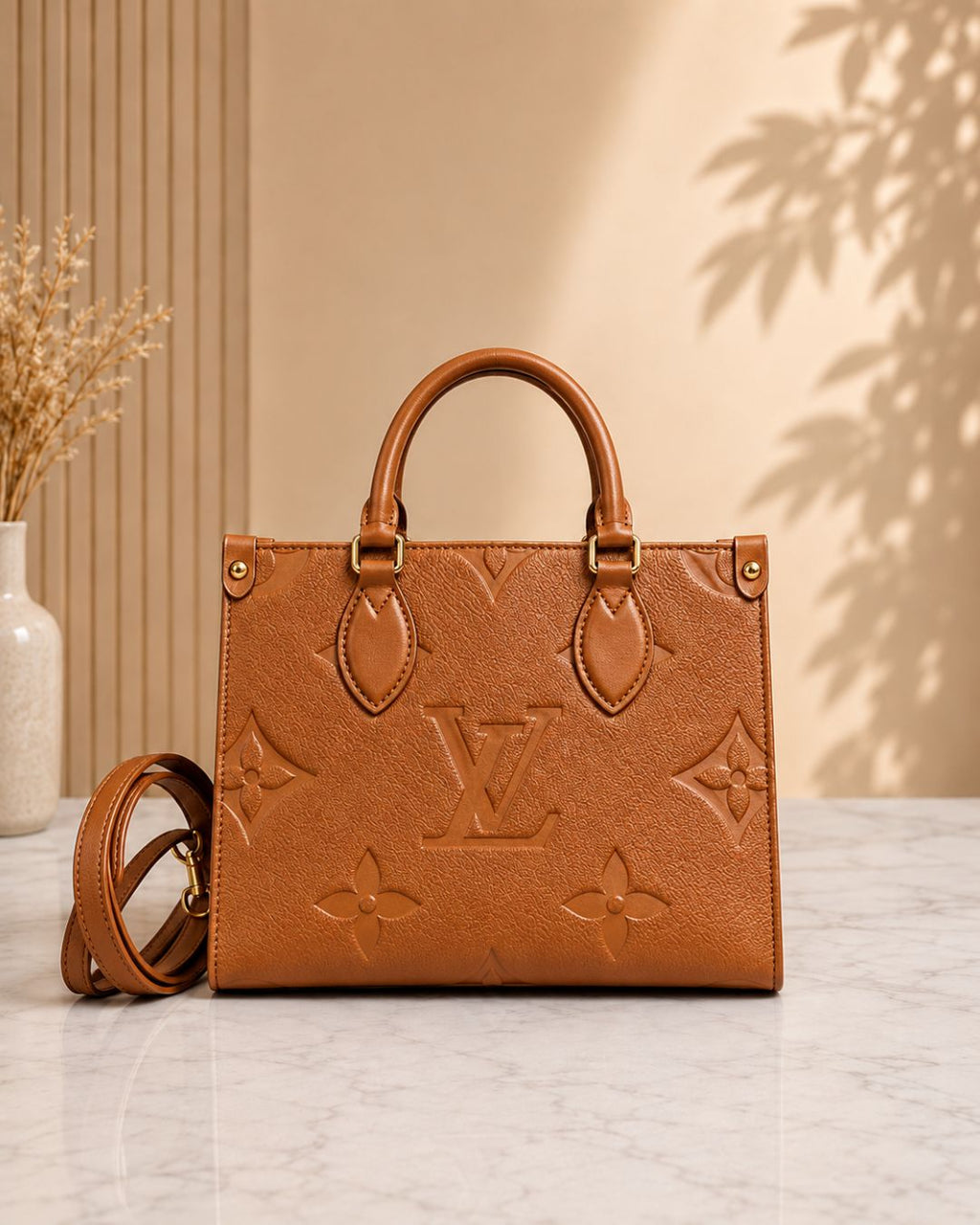LV OnTheGo Embossed 27cm Tote