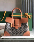GOYARD Structured Monogram Top Handle Bag 33cm A+