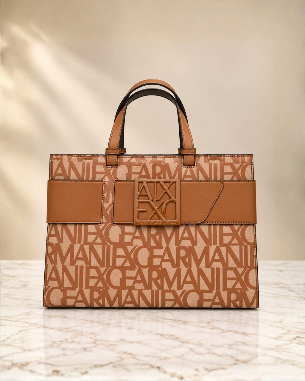 Armani Exchange Structured Tote Bag 32cm A+